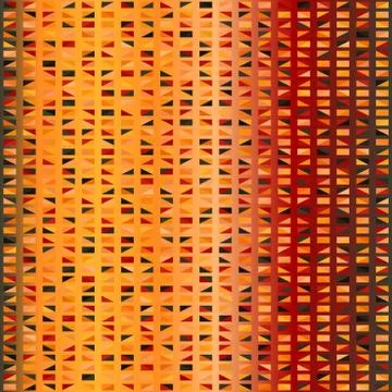 Glowing triangle pattern. Seamless vector Stock Illustration