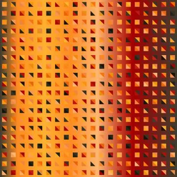 Glowing triangle pattern. Seamless vector Stock Illustration