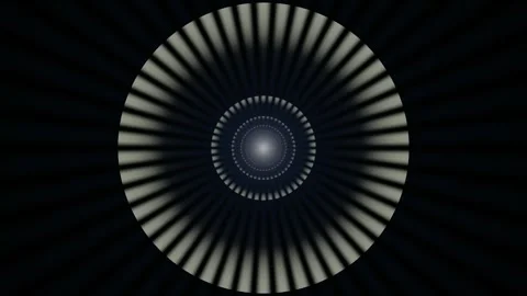 Glowing tunnel end point background for motion visuals Stock Footage 342403908