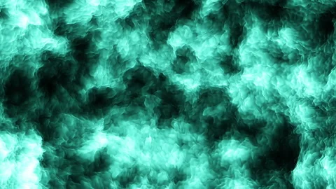 Glowing turquoise abstract energy texture with organic fluid motion background Vídeos de archivo 334140159