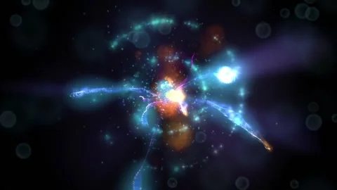 Glowing Twirls Motion Background  Intro Backdrop Stock-Footage 171624036