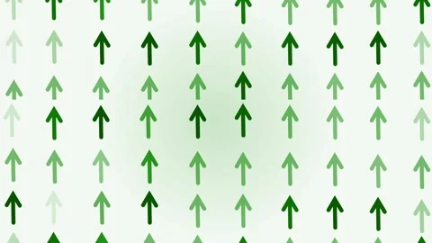 Glowing upward arrows background showing growth progress and direction in a.. Stock Footage 336874628