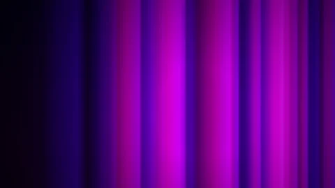 Glowing vertical stripes of light shift smoothly in a seamless loop Stock Footage 341856288
