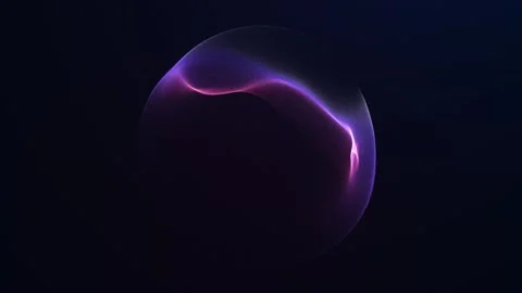 Glowing violet energy orb with flowing inner plasma and soft particle textu.. Stock Footage 336954745
