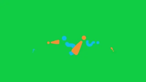 A glowing water splash effect on a green screen for energy. Stock Footage 299045710