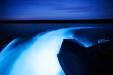Glowing waters Stock Photos