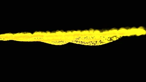 Glowing  wave form particle 3D render look like spider web smooth flowing wit Stock Footage 68053693