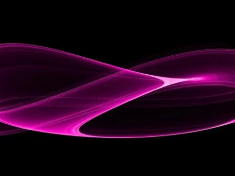 Glowing waves Stock Illustration