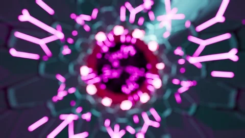 A glowing wheel, creating an atmosphere of joy and celebration in the night sky. Stock Footage 301768411