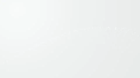 Glowing white dots form a wave like grid in a seamless loop Stock Footage 341401838