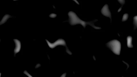 Glowing white fragments on black background Video stock 336591277