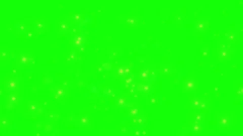 Glowing white light beams on green background with particles Video stock 337924248