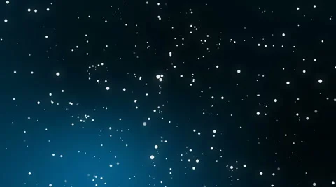 Glowing white light particles flickering on a black teal background 库存影片 68534190