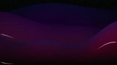 Glowing white light trails glide over undulating hills in a seamless loop Stock Footage 342519278