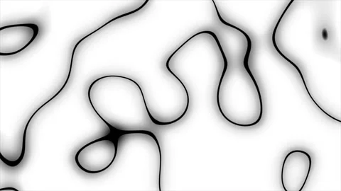 Glowing white neon abstract  sci-fi futuristic technology background 動画素材 273173743