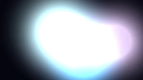 Glowing White Orbs in Dark Space. Stock Footage 329466784