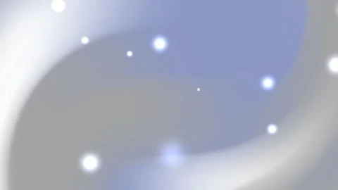 Glowing white points are scattered across a light blue swirl. Stock Footage 294205011