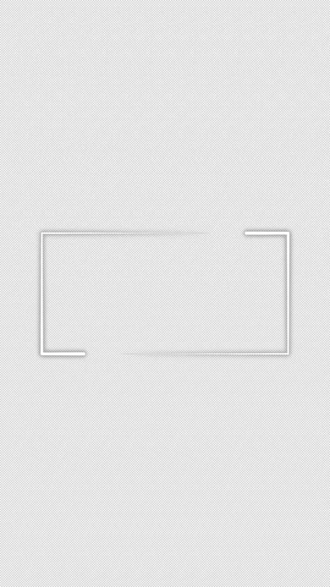 Glowing white rectangle neon UI frame animation on transparent background. Alpha Video stock 337093436
