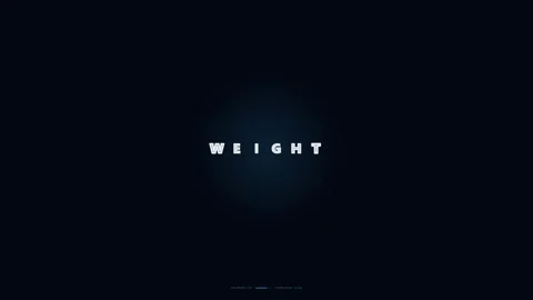 Glowing Word Reveal Text Loop - Dark Blue Kinetic Typography Backdrop Stock Footage 341564670