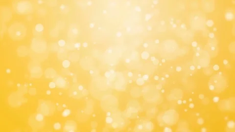 Glowing yellow background with light particles Stock Footage 71269790
