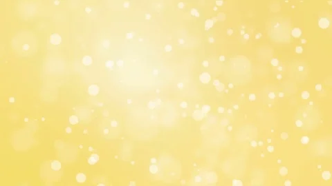 Glowing yellow bokeh background Video stock 80602159