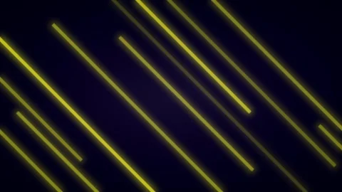 Glowing Yellow Diagonal Light Bar Motion Effect over Dark Purple Background 스톡 동영상 262591504