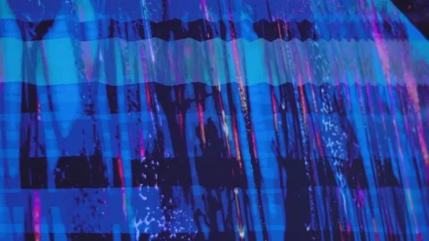 Glows neurons in the brain with multiple axons that transmit impulses Stock Footage 323969571