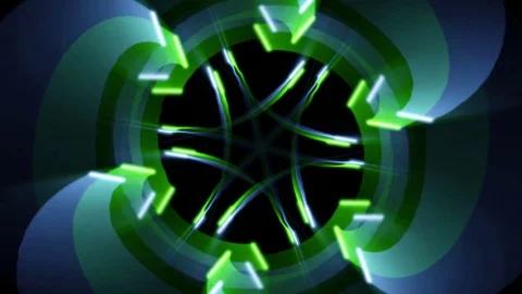 Glowsticks Looping Animation Stock Footage 73566933