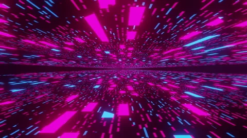 GlowTechyPlane Stock Footage 147494985