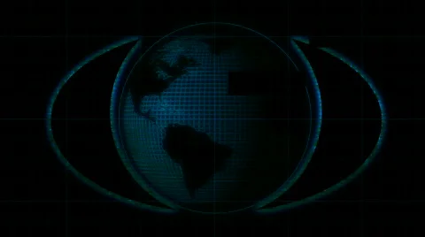 GLOWY COMP SCREEN GRUNGY Stock Footage 453254