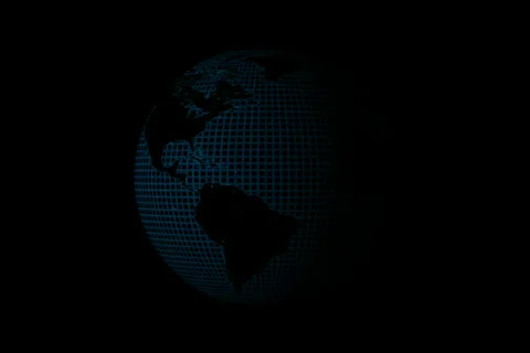 GLOWY COMP SCREEN GRUNGY Stock Footage 602341
