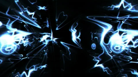 GLOWY COMP SCREEN GRUNGY Stock Footage 609194