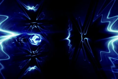 GLOWY COMP SCREEN GRUNGY Stock Footage 609320