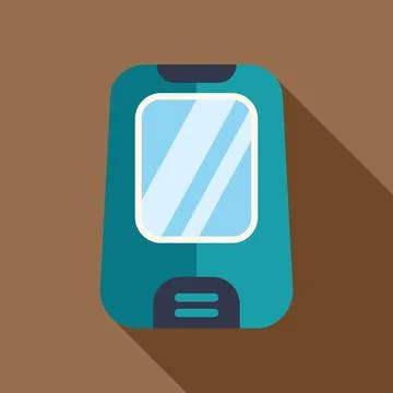 Glucometer device measuring blood sugar level icon Stock Illustration