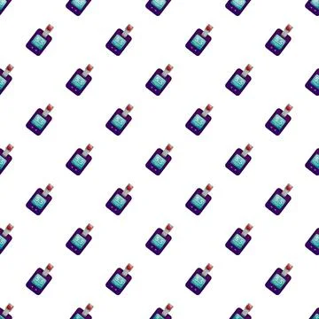 Glucometer devices creating a seamless diabetes monitoring pattern Stock Illustration