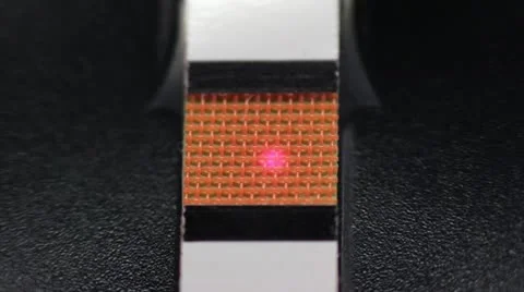 Glucometer evaluates color spectrum Stock Footage 12357102