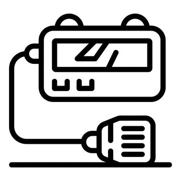 Glucometer measuring glucose level, diabetes treatment, blood sugar test device Stock Illustration