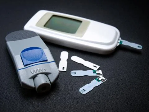 Glucometer Stock Photos
