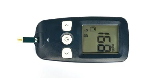 Glucometer. Stock Photos
