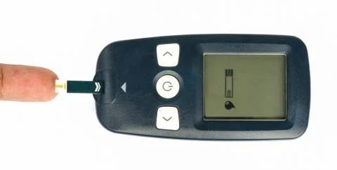 Glucometer. Stock Photos