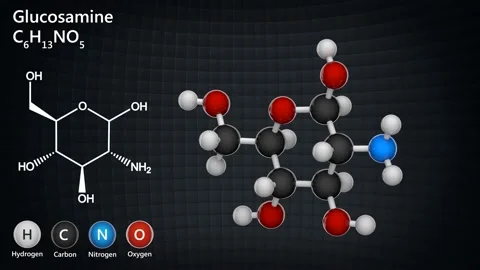 Glucosamine Stock Footage 145256852