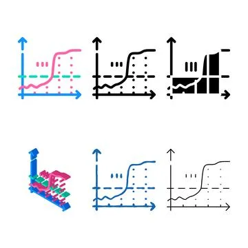 Glucose level color icon vector designs color Stock Illustration