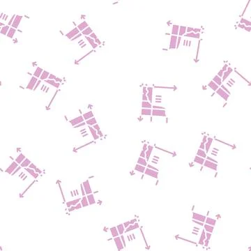 Glucose level glyph vector seamless pattern black 스톡 일러스트