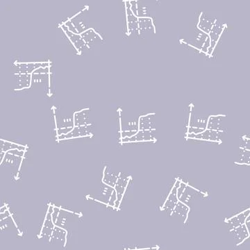 Glucose level line vector seamless pattern black Stock Illustration