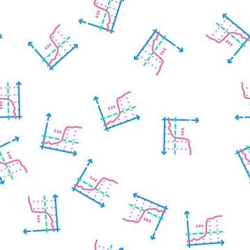 Glucose level vector seamless pattern color Stock Illustration