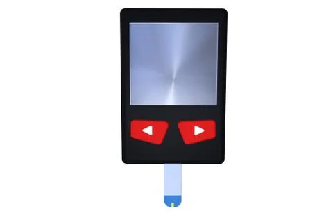 Glucose meter Stock Illustration