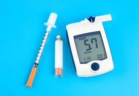 Glucose meter Stock Photos