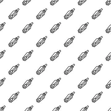 Glue bottle pattern repeating on a white background Stock Illustration