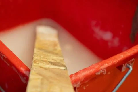 Glue box focus Stock Photos