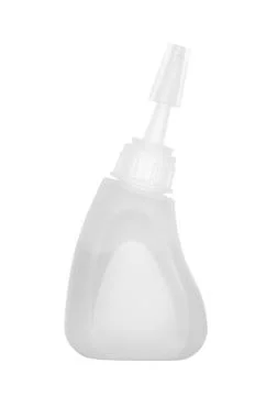 Glue dropper bottle Stock Photos